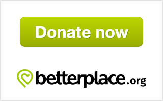 Donate now. The form is provided by betterplace.org.
